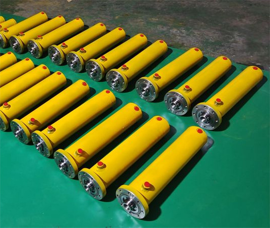 HSG 63/45-100 Double-Acting Hydraulic Cylinder, Flange Type