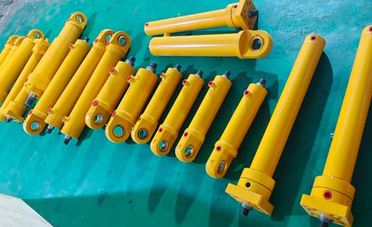 High-load hydraulic cylinder large thrust double-acting welded hydraulic press cylinder customizable.