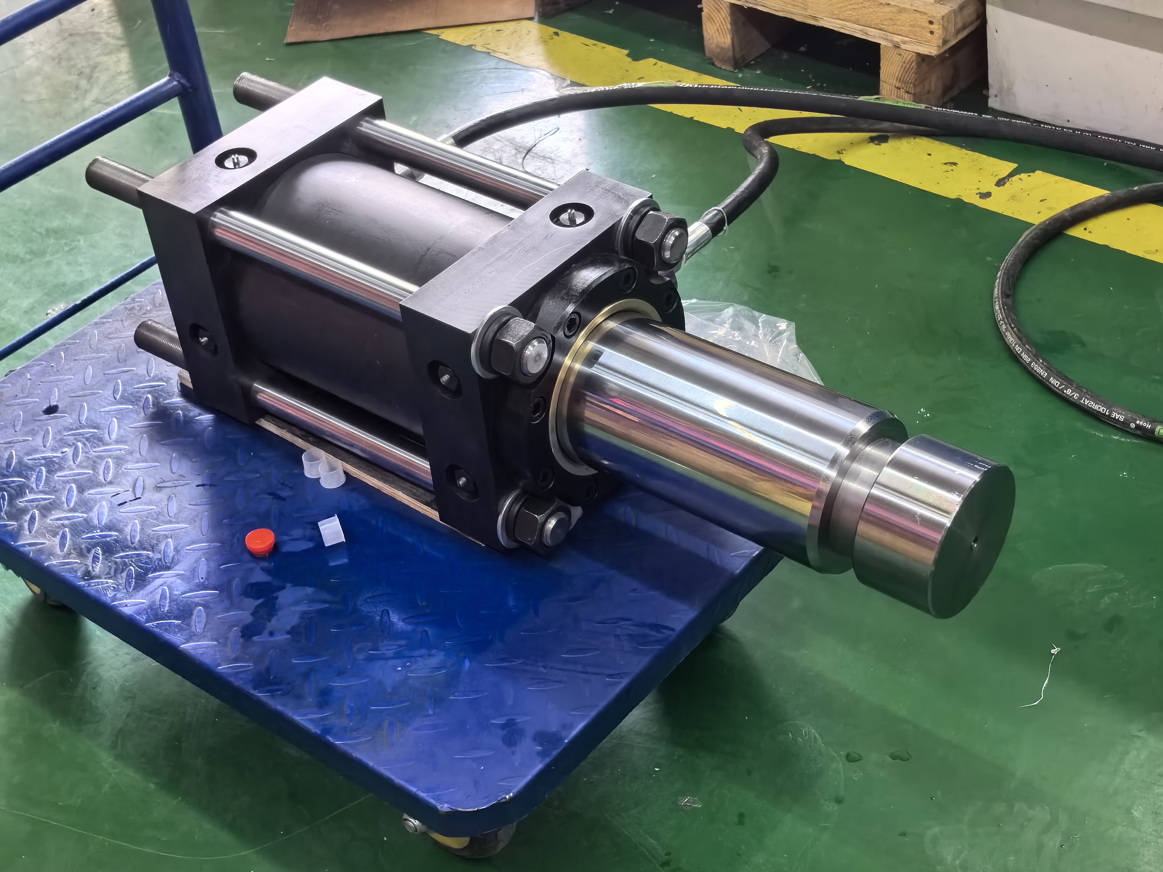 China Factory Big Bore Cylinders 3000ps Hydraulic Cylinder Push Force 15/60/80/100ton Hydraulic Piston for Press Machine/ Mining